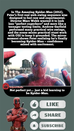 Peter’s First Real Swing Moment — The Amazing Spider-Man