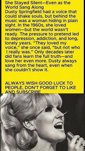 "Fame, Fear, and Silence: The Untold Story of Dusty Springfield"
