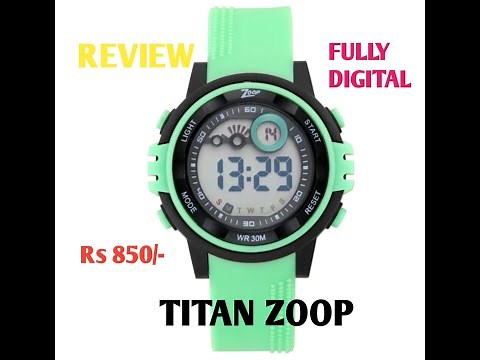TITAN ZOOP Digital Watch Unboxing Review Latest Watch For Kids (UNISEX)