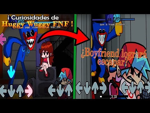 Curiosidades de Huggy Wuggy en Friday Night Funkin /Mods FNF Wuggy Poppy playtime