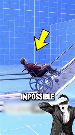 This Escalator Carries Wheelchairs ♿