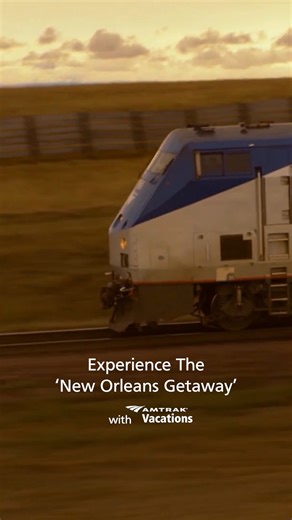 Experience the ‘New Orleans Getaway’ with Amtrak Vacations. Travel by train, stay in the heart of the city, and enjoy iconic sights, jazz, and great food. 🔗 Explore this itinerary at the link below. https://www.amtrakvacations.com/trips/new-orleans-getaway | Amtrak Vacations