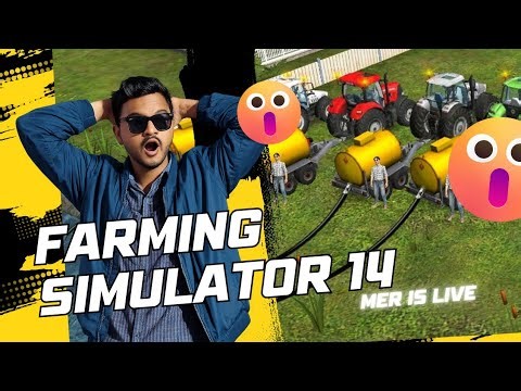 Farming Simulator 14 | FS 14 | Day 01 | Mer Is Live 