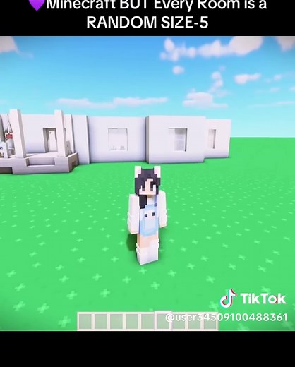 Designing a House with Random Room Sizes in Minecraft