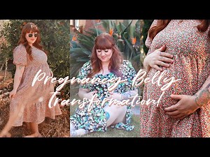 Pregnancy Belly Transformation!