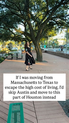 👇🏼 Why I’d skip Austin and head to Houston If I was moving from Massachusetts to Texas to escape the high cost of living, I wouldn’t land in Austin or Dallas. I’d start right here. in Houston’s Inner Loop. Here’s why 👇🏼 ✅ More space and better design for your money ✅ Modern or historic homes with real architectural detail ✅ Neighborhoods with coffee, culture, and community within blocks ✅ Walkable pockets, tree-lined streets, and local everything ✅ You can hit the MFAH and a wine bar in the 