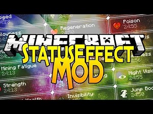 Minecraft Mods - Status Effect HUD - Improve your PVP ! 1.7.10
