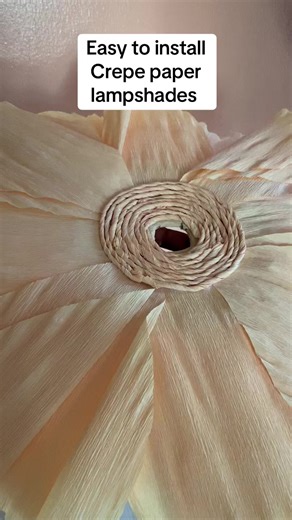 Botanical Glow: Crepe Paper Lampshades for Home Decor