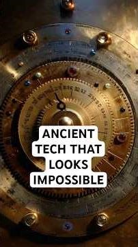 🏛️ Ancient Tech That Looks Impossible