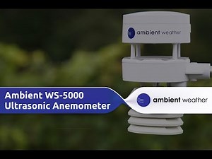 Ambient Weather WS-5000 | Ultrasonic Weather Station vs. Traditional cups and vane anemometer