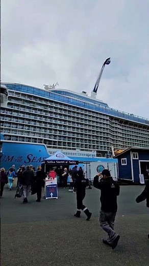 🌲 Quantum of the Seas at Sitka, Alaska 🇺🇸 | North Star in the Sky! 🚢✨ #alaskacruise
