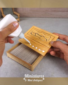 53K views · 962 reactions | DIY Miniature furniture bed for Dollhouse Tutorial – Step by Step Wood Craft #handmade #diorama #miniatures #doll #dollhouse #diy | Homemimi | Facebook