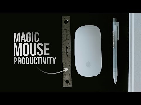 How to Use Magic Mouse for Productivity (tutorial)