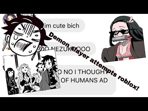 Demon Slayer Attempts roblox! || Demon Slayer Texts || 🤭🔥