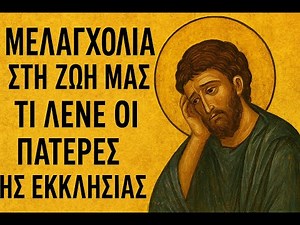 Η μελαγχολία στη ζωή μας – Τι λένε οι Πατέρες της Εκκλησίας