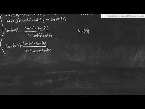 How to Memorize and Use the Sum and Difference Identities