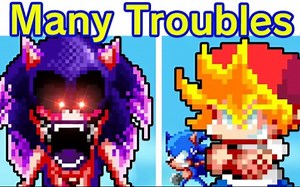 VS Sonic.EXE - Way Too Many Troubles | Final Triple Trouble (FNF Mod/Sonic)