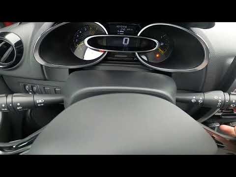 How to Navigate Through the Speedometer Display Renault Clio IV ( 2012 – 2019 ) Manage Speedometer