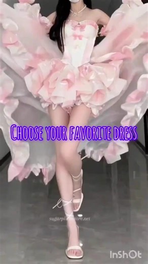 choose your favorite dress #dress #trending #glow with roses
