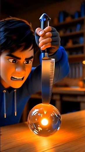 He Cut Open a Glass Ball… What Came Out Was Unbelievable! 😱