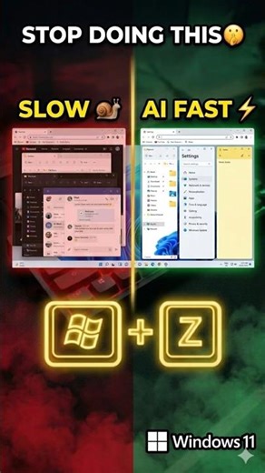 How to split pc/laptop screen #shorts #pc #laptop #windows #smartphone