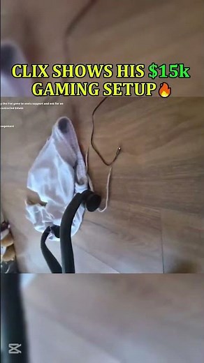 Clix shows his crazy gaming setup #clips #gamingsetup