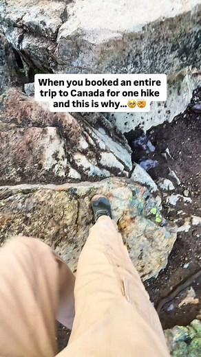 Bucket list hike details👇🏼 📍The Little Beehive via the Lake Agnes trail. 🥾This hike is 5.8 miles roundtrip with an elevation gain of 2112 ft. This is ranked hard by @alltrails and it was exhausting because it’s an uphill hike the entire time. 🚗 We arrived at 4:30 am to park because we knew parking at Lake Louise is limited. We also wanted to avoid crowds. You can park in the lot next to the Fairmont lot. It will say public parking. It’s $28 to park your vehicle and you pay at the kiosk. ⛰️ 