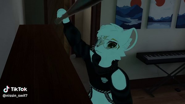 Haaaaaaa Huuuuuuuu ‐ Earth Song -#furry #furryfandom #furrytiktok #furryvrchat #vrchat #vr #cutecat #cat