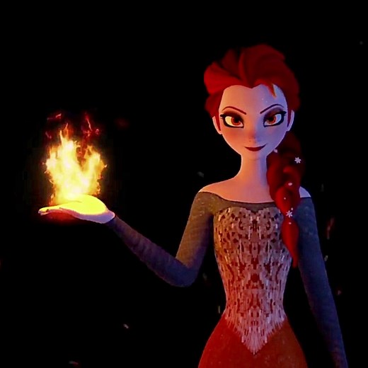 Elsa with Fire Powers - Frozen Animation Videos & Memes