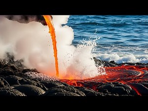 Lava vs Seawater Experiment: The Reaction Is More Extreme Than Expected!