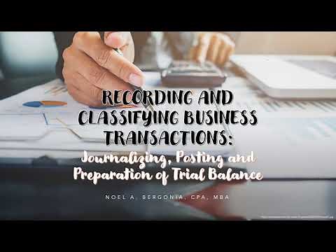 FABM 1_Journalizing, Posting and Preparation of Trial Balance