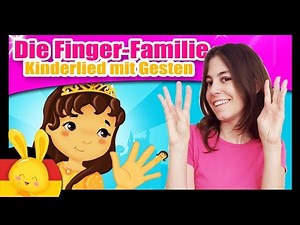 Die Finger-Familie - Kinderlied mit Gesten - Kinderlieder zum Mitsingen -Titounis