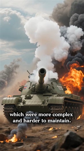 T-55: The Tank That Outlasted American Rivals | Durability Over Complexity #shorts #tankpower