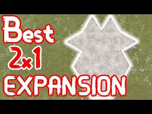 "The Spaceship" Best 2x1 expansion in Rust