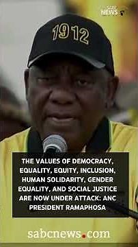 ANC President Ramaphosa delivers January 8 Statement