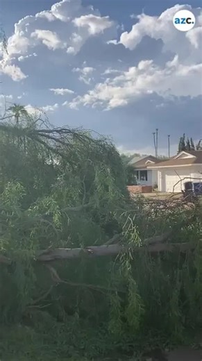 Microburst causes major damage in Tempe