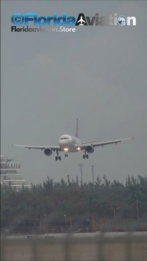 Allegiant Airbus A319 Landing at Fort Lauderdale–Hollywood Airport (FLL) | Plane Spotting