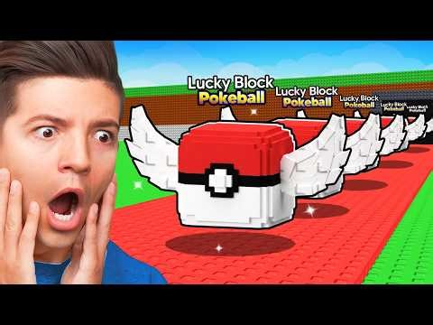 Opening 100 POKEMON Lucky Blocks in Steal a Brainrot