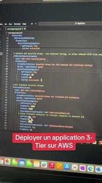 Dployer un application 3-Tier sur AWS aws devops... #Shorts #LumiaTechs
