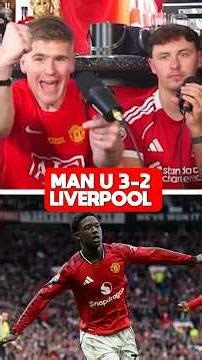 MAINOO WINS IT 😱 | United GO WILD, Liverpool Fans DEVASTATED (3-2)