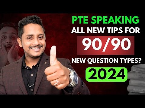 All New Tips for 90/90 in PTE Speaking 2024 (New Question Types?) | Skills PTE Academic