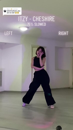 Replying to @🐣 itzy - cheshire🐈‍⬛ #ITZY #CHESHIRE #tutorial #CheshireChallenge #fyp #meriza #inbliss