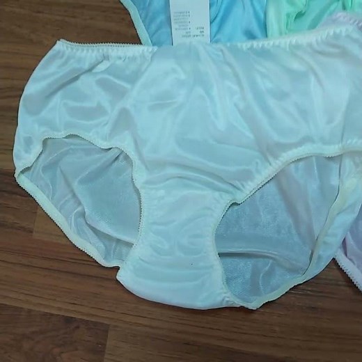 Panties for Women, Nylon Fabric, Soft & Retro 60s Look