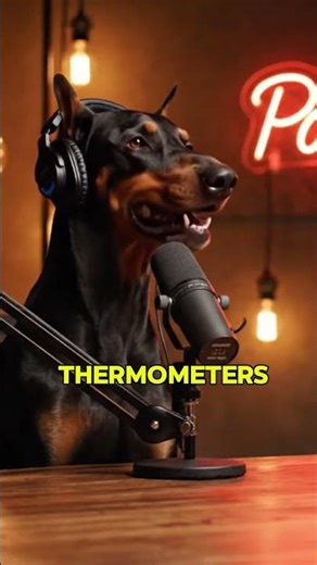 Funny Dog Podcast 😂 | Allergic to Humans with Thermometers #dogpodcast #funny #dogtalk #doberman