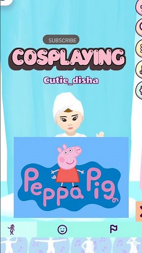 What if PEPPA PIG was in Vortella's dress up! 🐷🐽 ‪@vortellas‬ #peppapig #cosplay #requested #fypシ