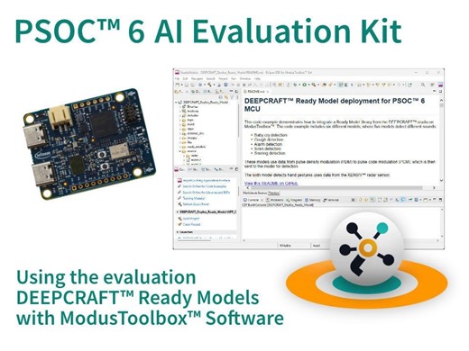 Using DEEPCRAFT Ready Models in ModusToolbox