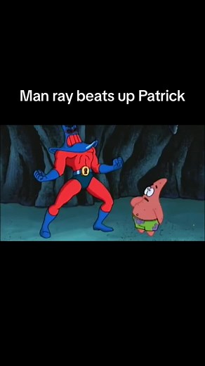 SpongeBob and Patrick Confront Man Ray
