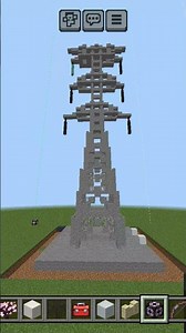 Powerline 150 kV - Minecraft #minecraft #powerlines #gaming
