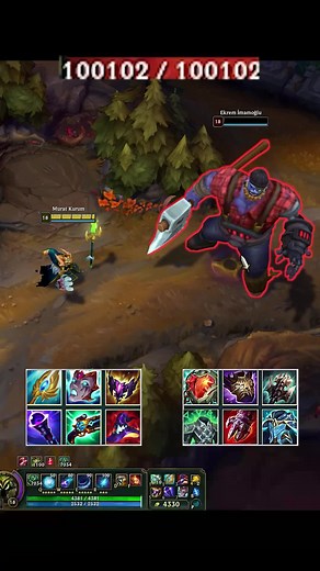 10K AP VEIGAR killing 100K HP SION in 1 second! #leagueoflegends #lol #test