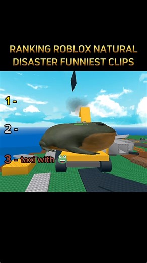 Ranking Roblox Natural Disaster FUNNIEST Clips that made me laugh 🤣